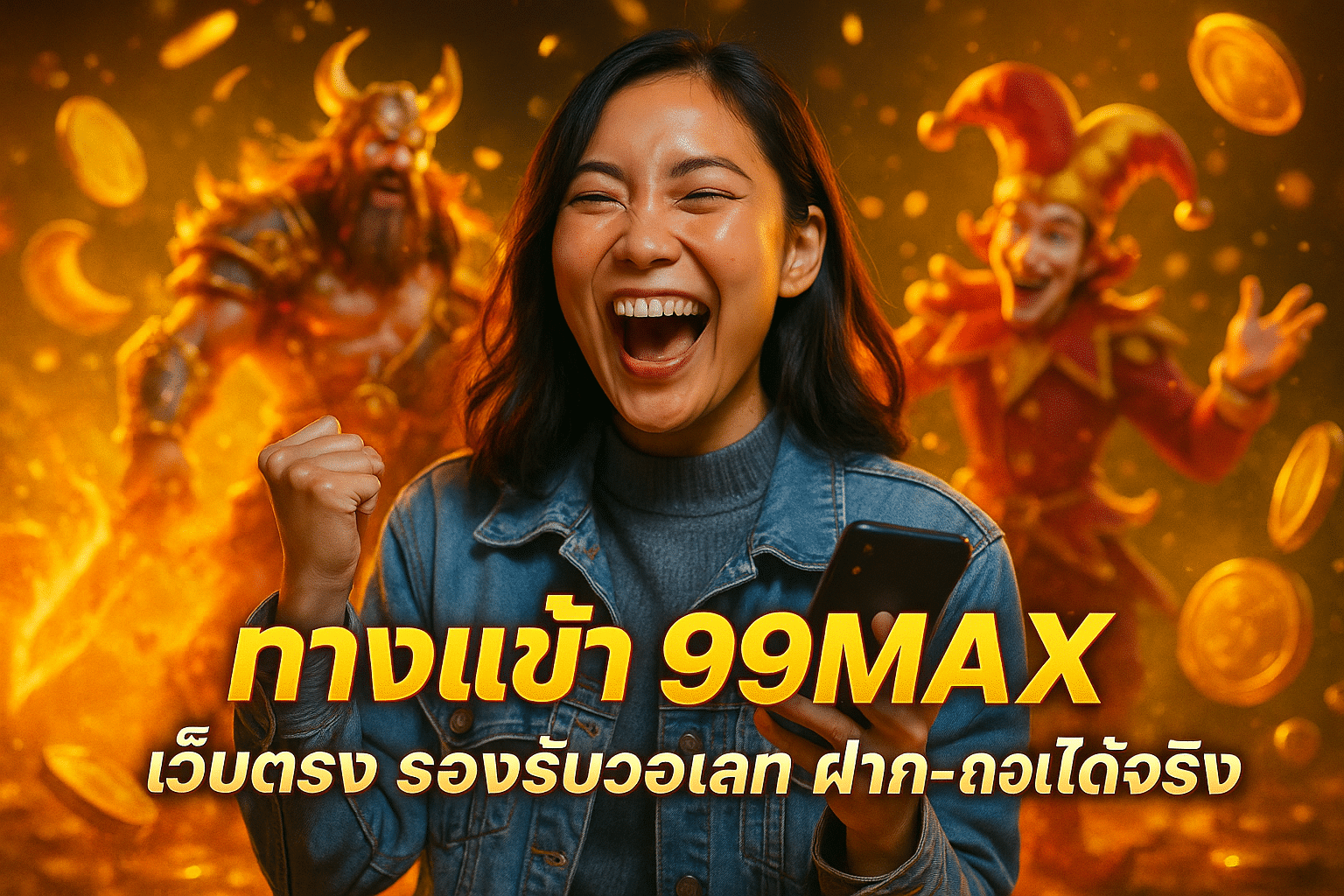 ทางเข้า 99MAX เว็บตรง รองรับวอเลท ฝาก-ถอนได้จริง