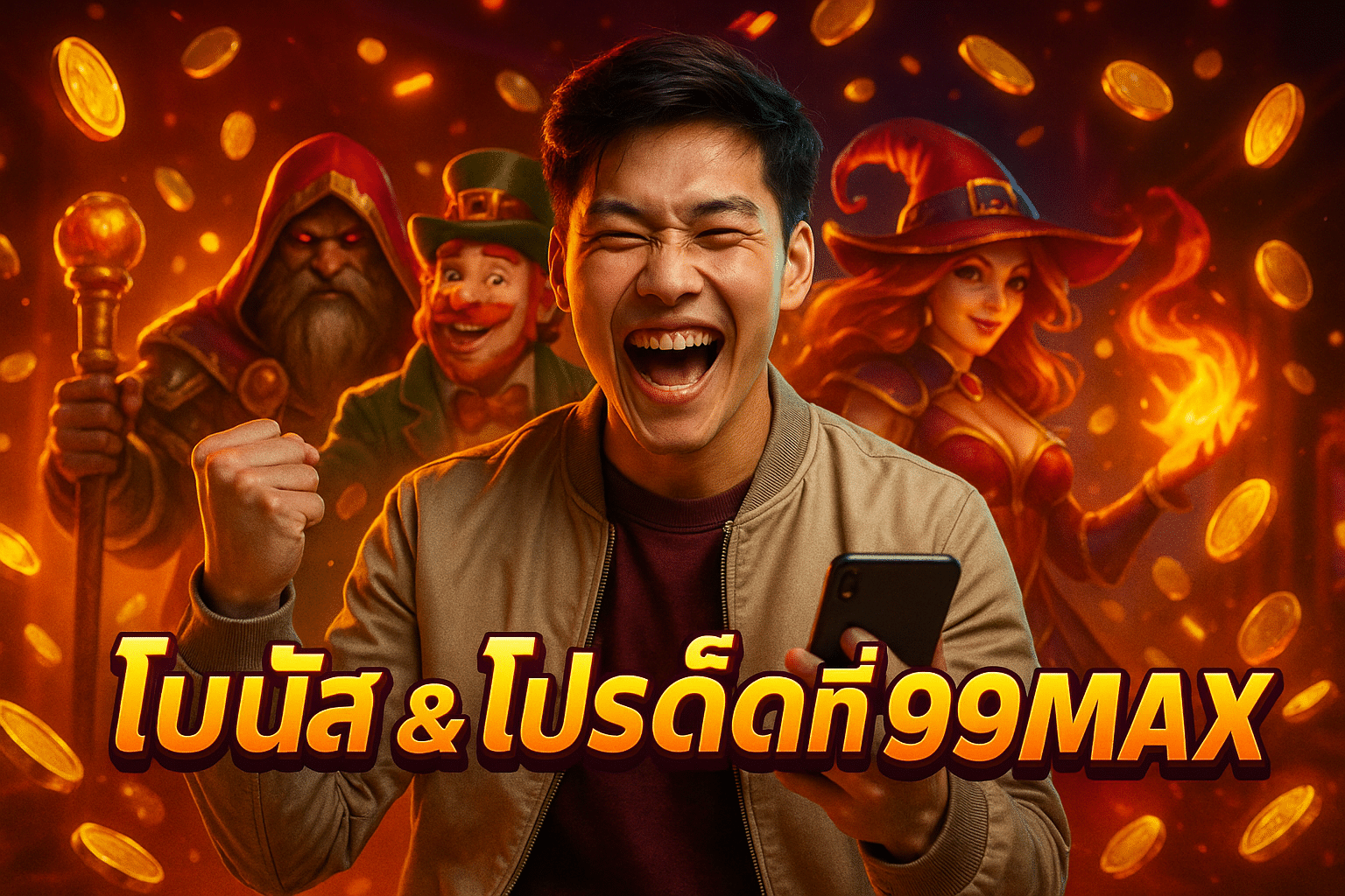 โบนัส & โปรเด็ดที่ 99MAX – ทางเข้าไปข้อเสนอคุ้มค่า