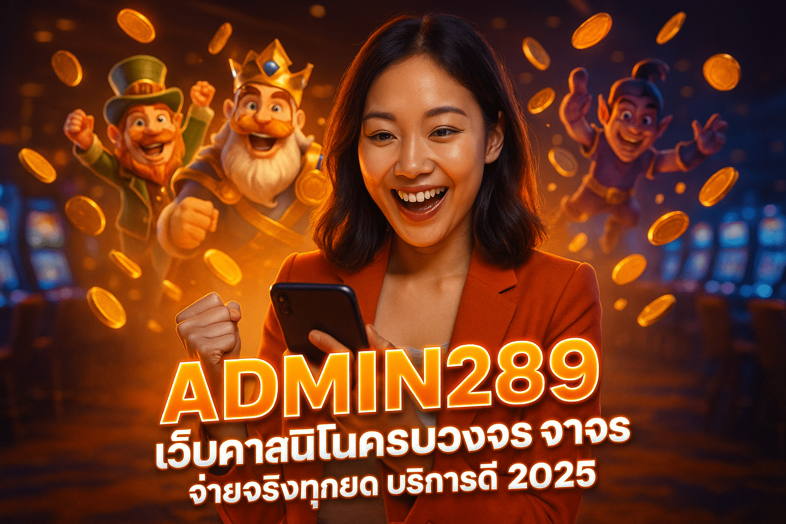 ADMIN289 เว็บคาสิโนครบวงจร จ่ายจริงทุกยอด บริการดี 2025